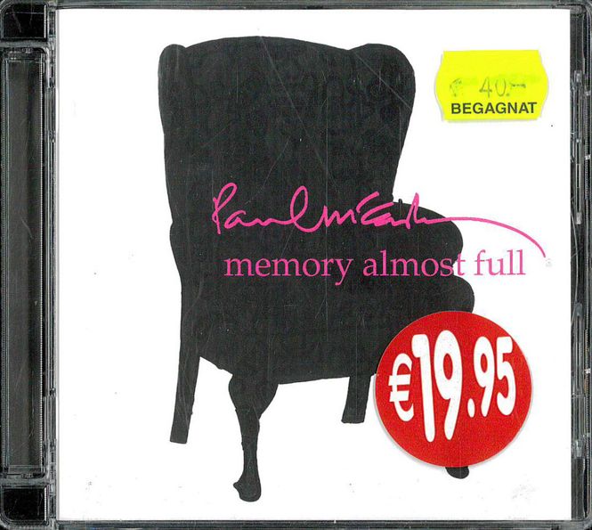 Huvudbild Paul MaCartney - Memory Almost Full (CD) beg