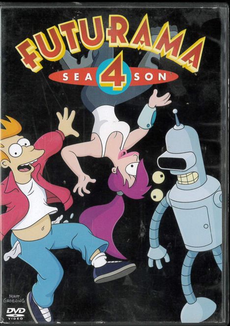 Huvudbild Futurama - Säsong 4 (dvd) beg  - norsk