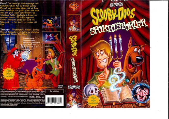 Huvudbild Scooby-Doos spökhistorier - vhs