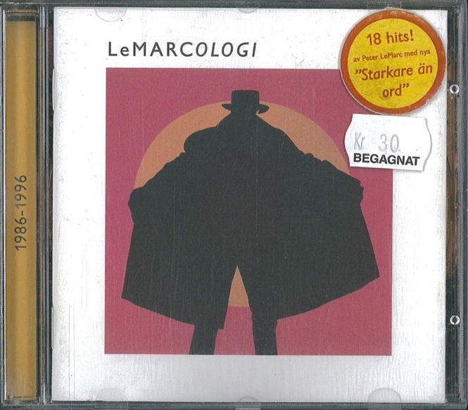 Huvudbild Peter LeMarc - LeMarcologi 1986-1996 (CD) beg