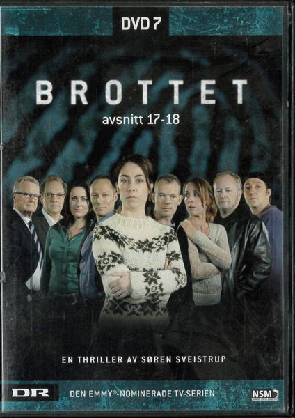Brottet - Avsnitt 17-18  (dvd) beg