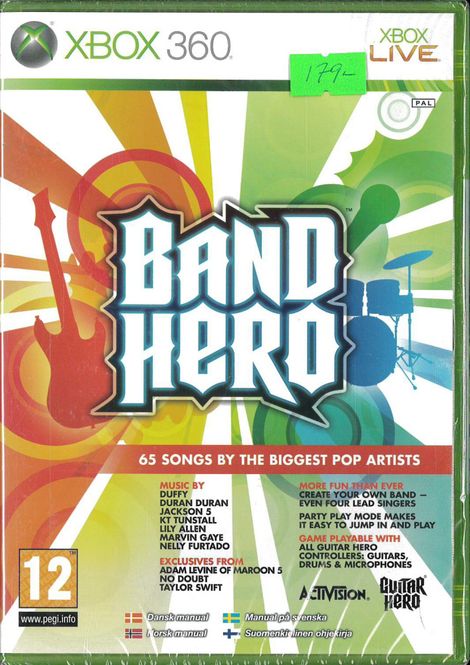 Huvudbild Band Hero (X360)