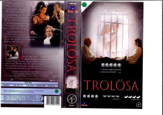 Huvudbild Trolösa (VHS)