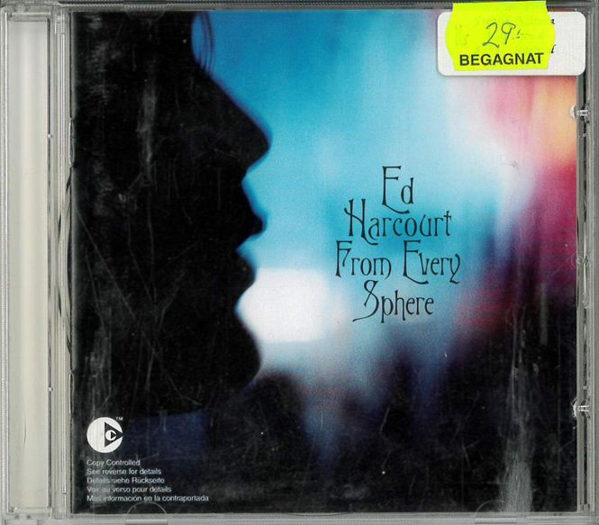 Huvudbild Ed Harcourt- From Every Sphere (cd) beg