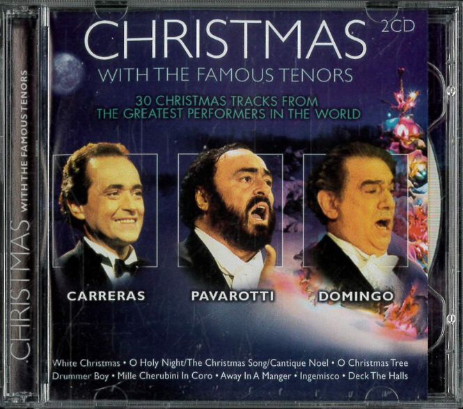 Huvudbild Christmas with the Famous Tenors (2CD) beg