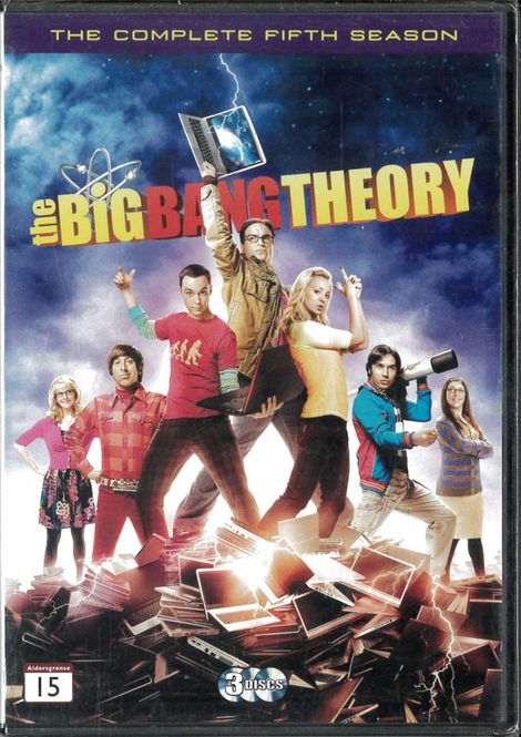 Huvudbild Big Bang Theory - Hela femte säsongen (DVD)