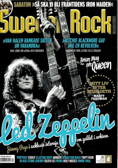 Huvudbild Sweden Rock Magazine 2014: #4
