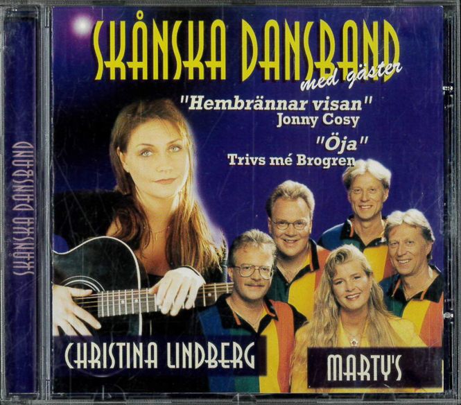 Huvudbild Skånska Dansband med Gäster (CD) beg