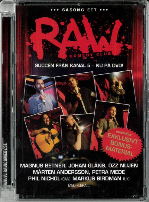 Huvudbild Raw Comedy Säsong 1 - beg dvd