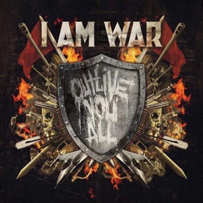 Huvudbild I Am War -  Outlive you all 2012 (CD)
