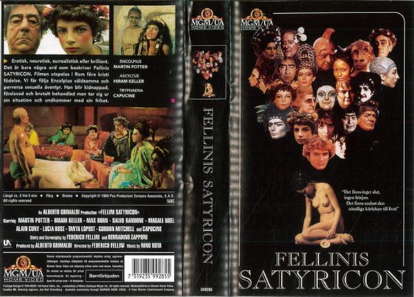 SATYRICON (VHS)