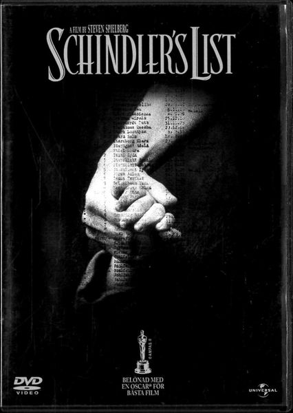 Schinler's List (2 disc) beg dvd