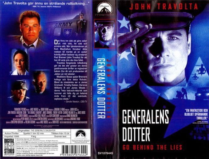 Huvudbild Generalens dotter  -vhs