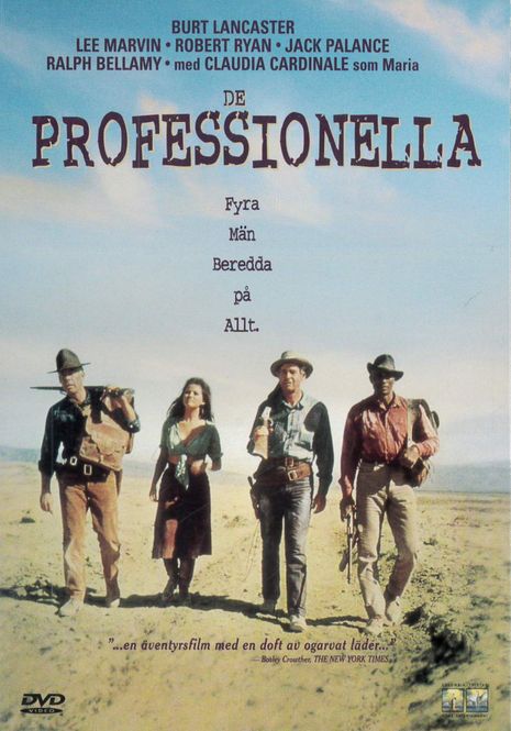 Huvudbild De professionella (dvd) beg