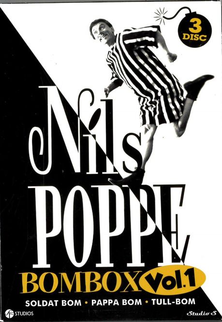 Huvudbild Nils Poppe - BOMBOX vol 1 (dvd) beg