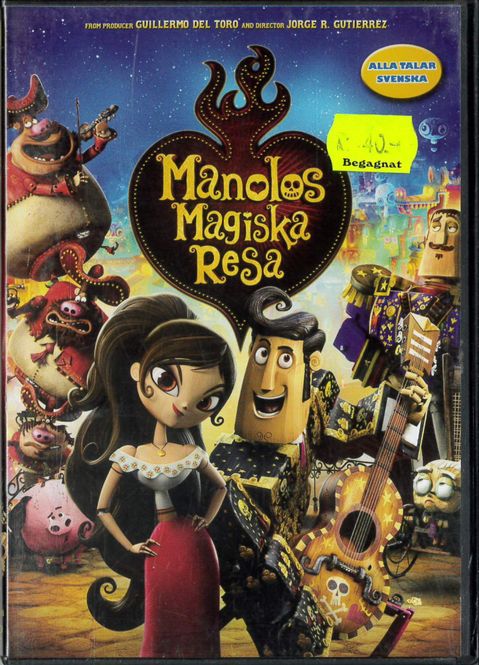 Huvudbild Manolos Magiska Resa (DVD) beg