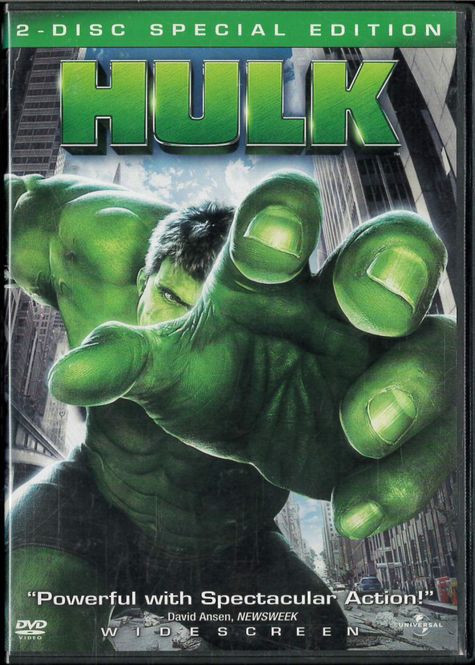 Huvudbild Hulk  - 2 disc (dvd) beg import