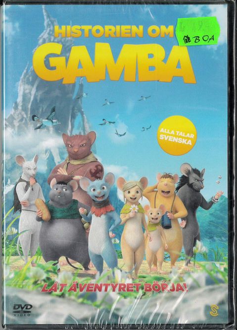 Huvudbild Historien Om Gamba (DVD) 