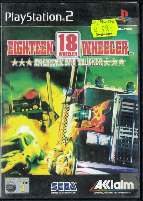 Huvudbild 18 Wheeler   (ps2) beg