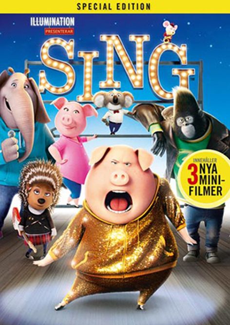 Huvudbild Sing (dvd) beg