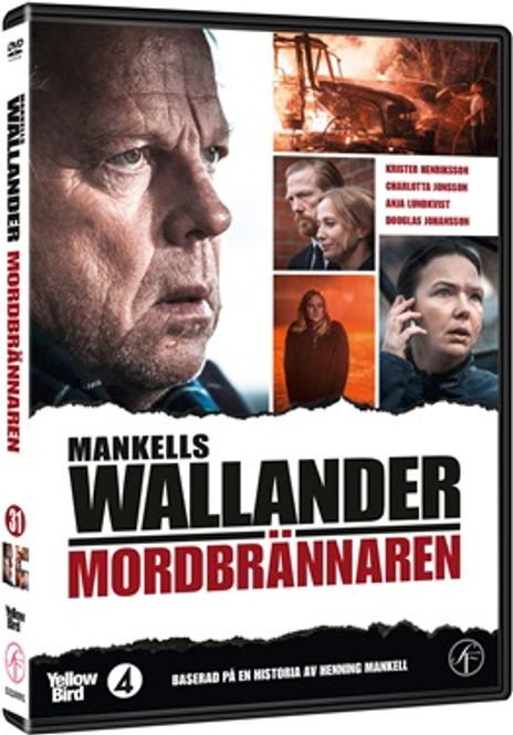 Huvudbild Wallander 31 Mordbrännaren - beg dvd
