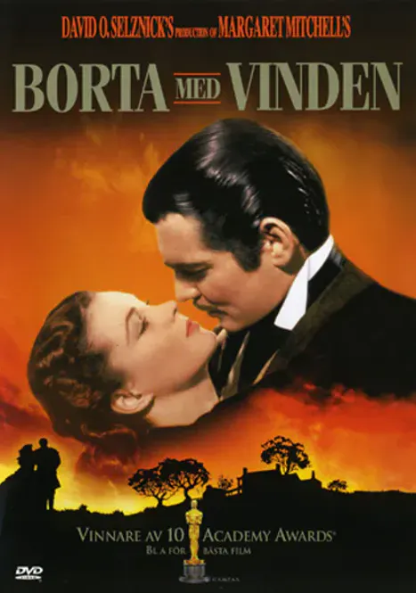 Huvudbild Borta med vinden - beg dvd