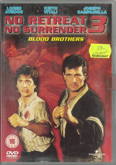 Huvudbild No Retreat No Surrender 3 (DVD) beg uk import