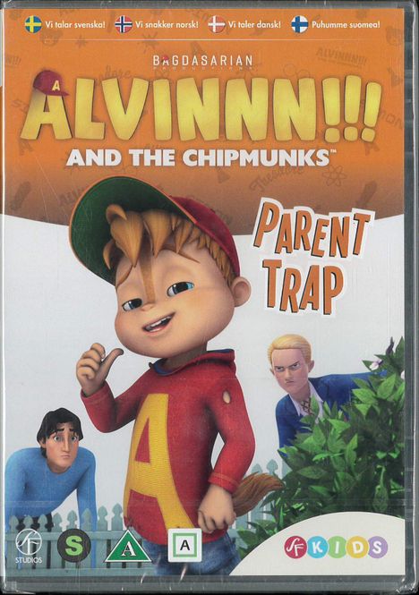 Huvudbild Alvin och gänget: föräldrafällan (dvd)