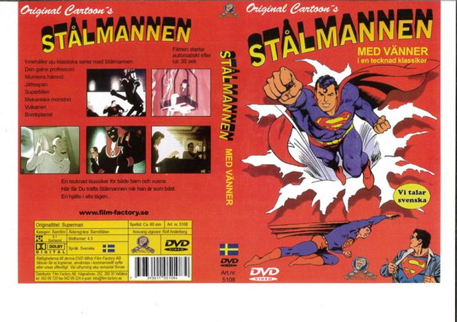 Huvudbild Stålmannen med vänner  (DVD) 