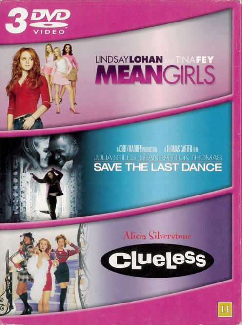 Huvudbild mean Girls + save the last dance + Clueless (dvd) ...