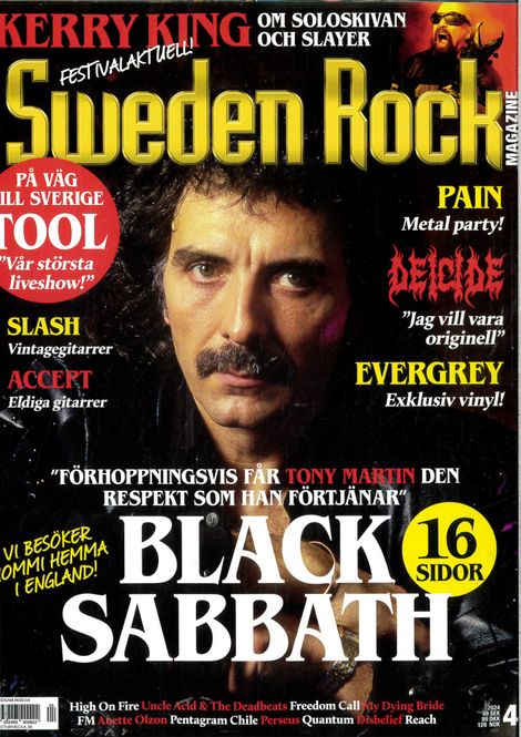 Huvudbild Sweden Rock Magazine 2024: #4
