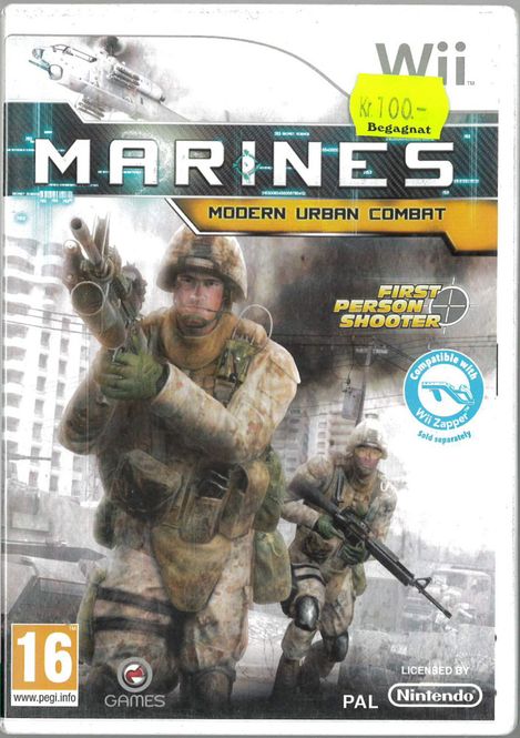 Huvudbild MARINES  (Wii) beg