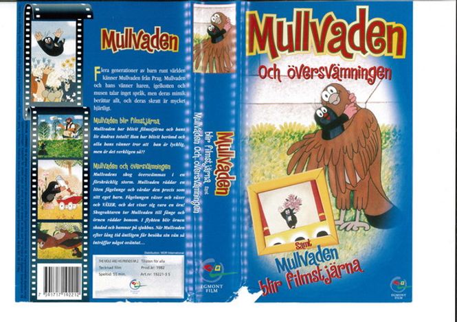 Huvudbild Mullvaden Och Översvämmningen - vhs