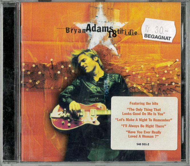 Huvudbild Bryan Adams - 18 Til I Die (Cd Beg)