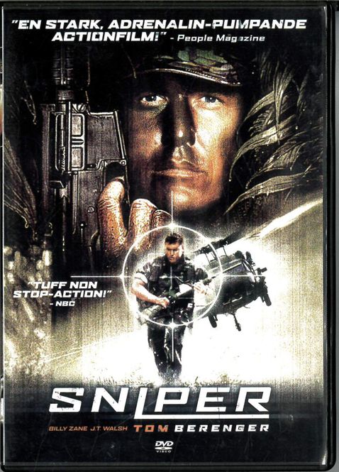 Huvudbild Sniper (1992) beg dvd