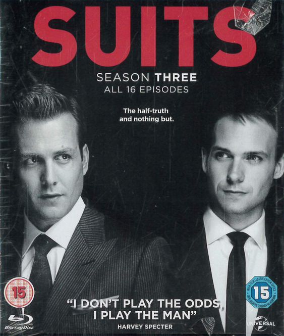 Huvudbild Suits - season 3 (Blu-ray) import