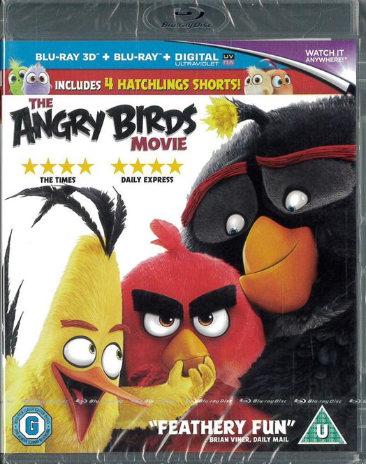 Huvudbild Angry Birds the movie (Blu-ray) import