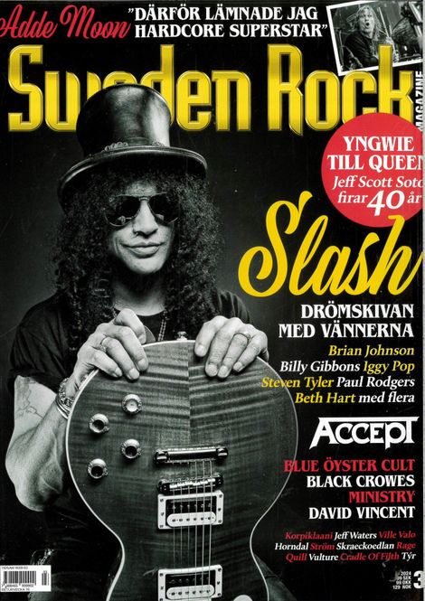 Huvudbild Sweden Rock Magazine 2024: #3