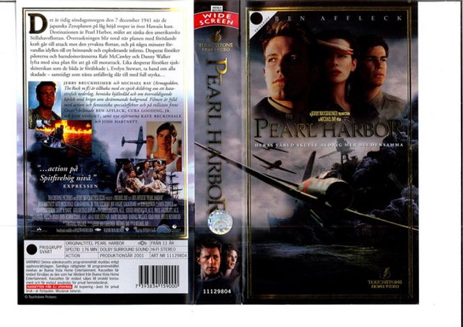 Huvudbild Pearl Harbor (vhs)