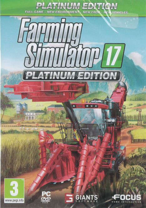 Huvudbild Farming Simulator 17 - Platinium Edition (Pc) 