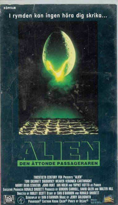Huvudbild Alien (vhs) röd