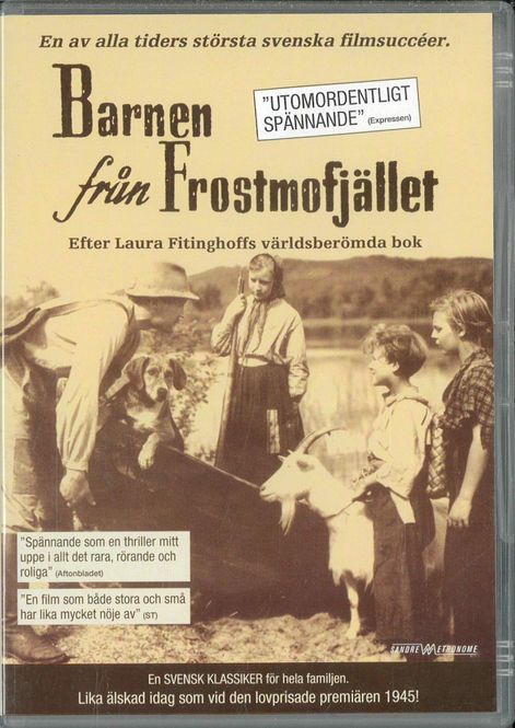 Huvudbild Barnen från Frostmofjället (DVD) beg