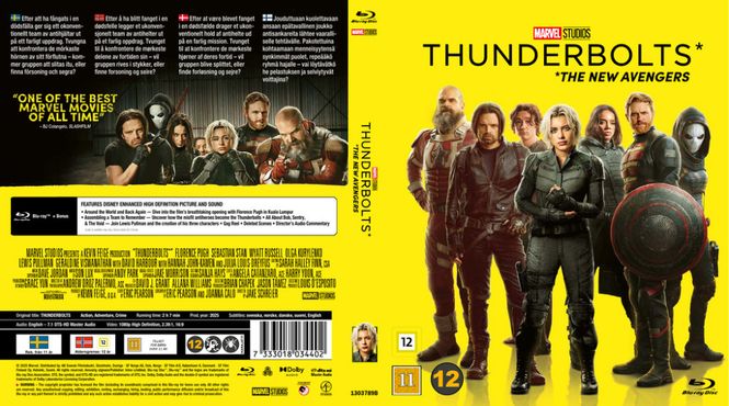 Huvudbild Thunderbolts (Blu-ray) beg