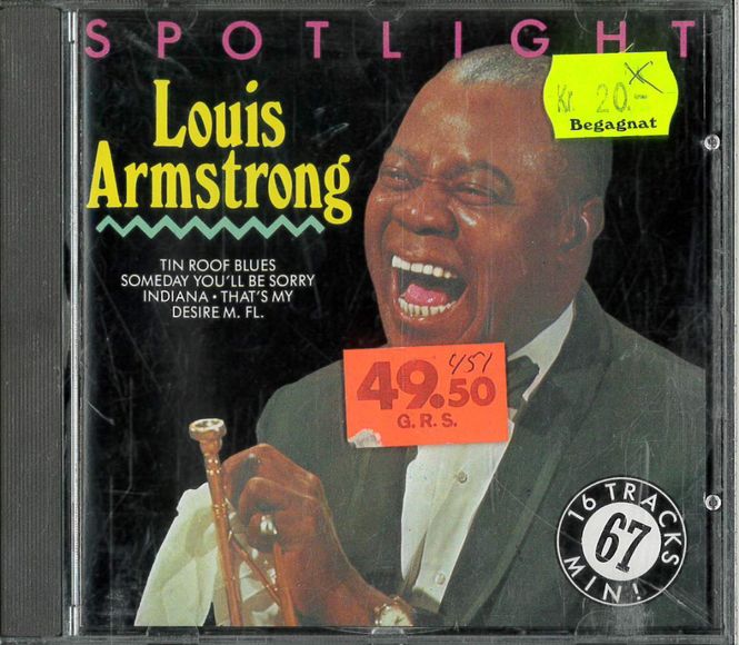 Huvudbild Louis Armstrong - Spotlight (CD) beg