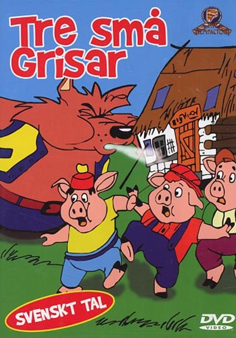 Huvudbild Tre små grisar (dvd)