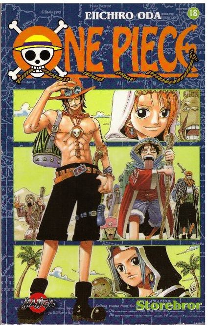 Huvudbild One Piece 18 : Storebror  (pocket)