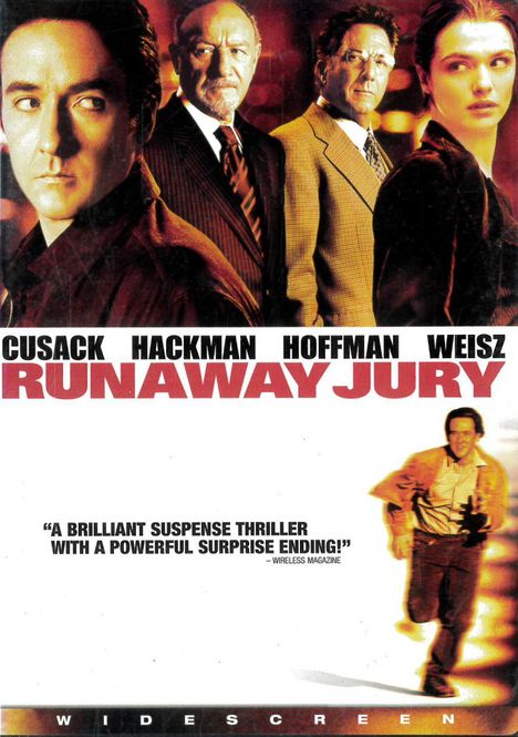 Huvudbild Runaway Jury (dvd) import beg