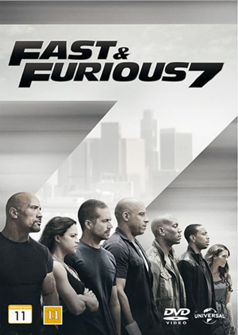 Huvudbild Fast & Furious 7 - beg dvd