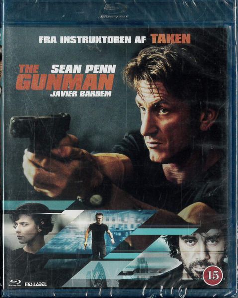 Gunman (Blu-ray) norsk
