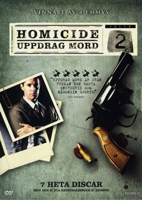 Huvudbild Uppdrag mord - Homicide - Säsong 2 (dvd) beg